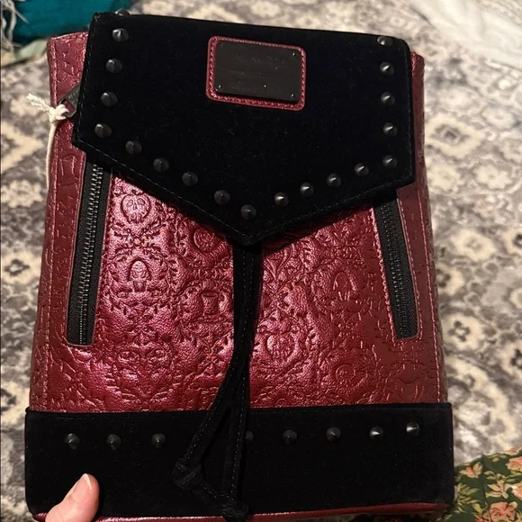 Loungefly Disney Villains Happily Never After Drawstring Mini Backpack - Picture 1 of 11